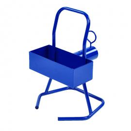 Draagbare haspel voor polyesterband